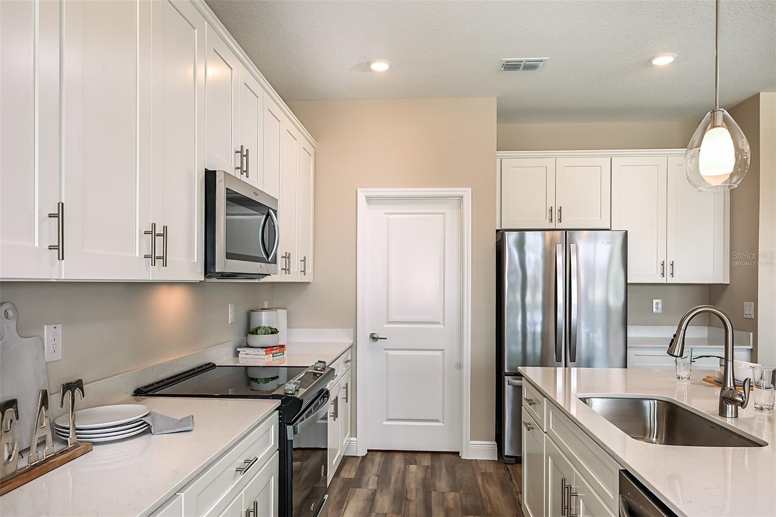 virtually staged/model home