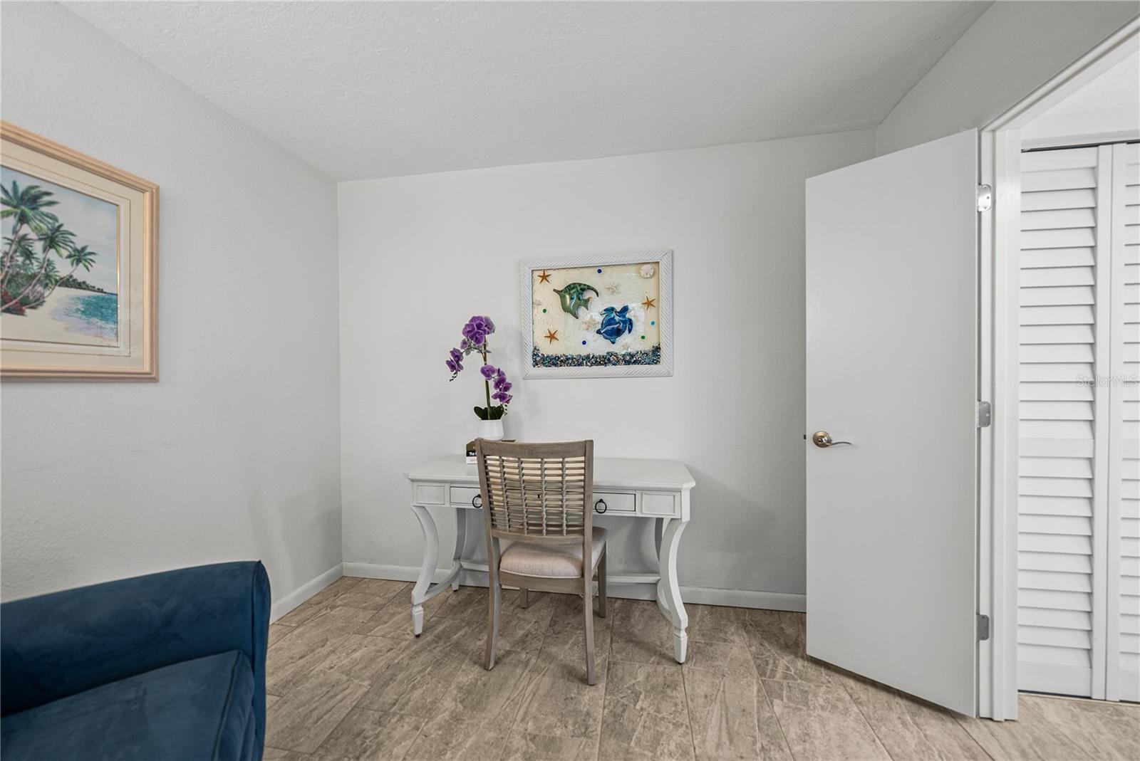 Study with double door entry