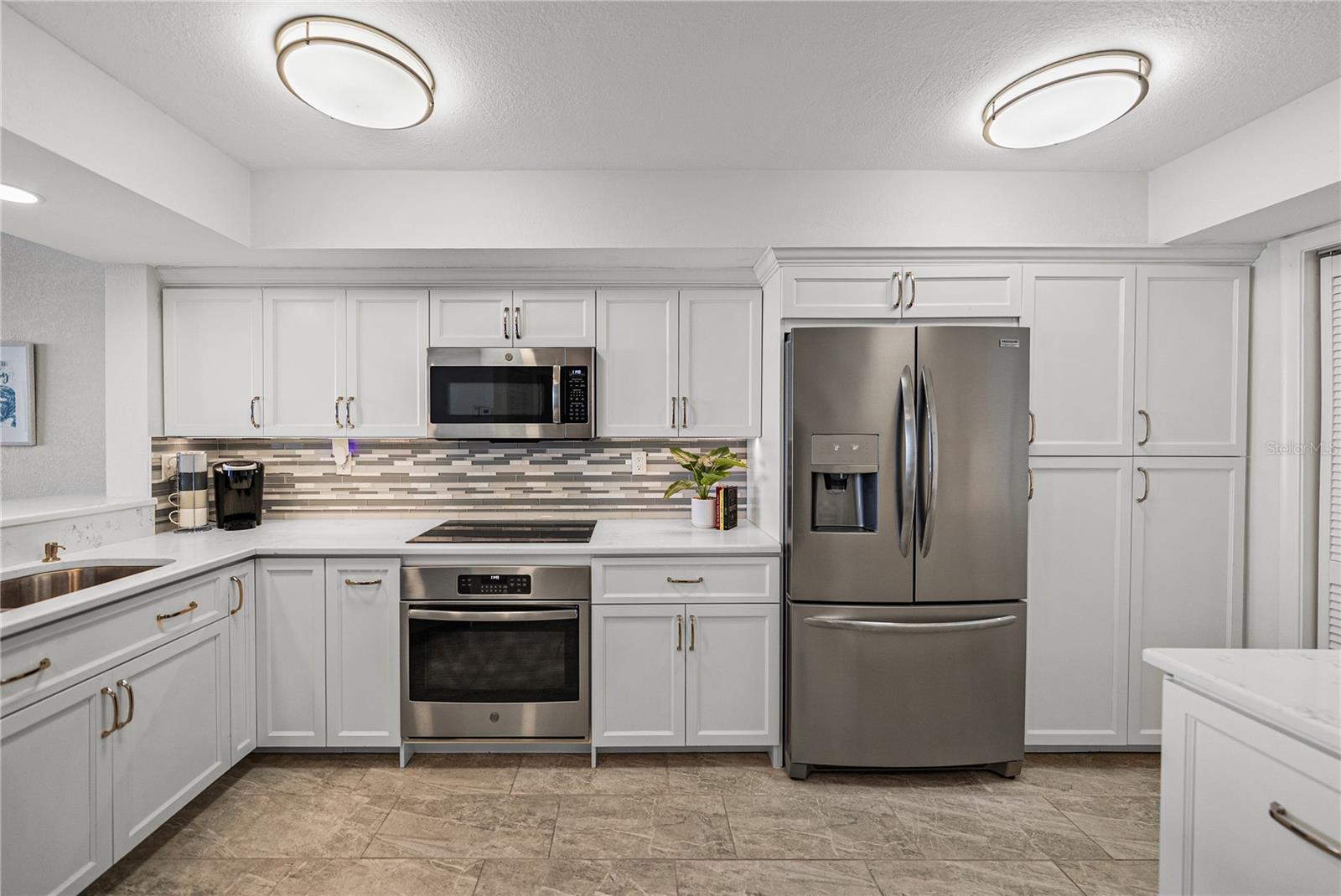 Gourmet Kitchen with quartz countertops