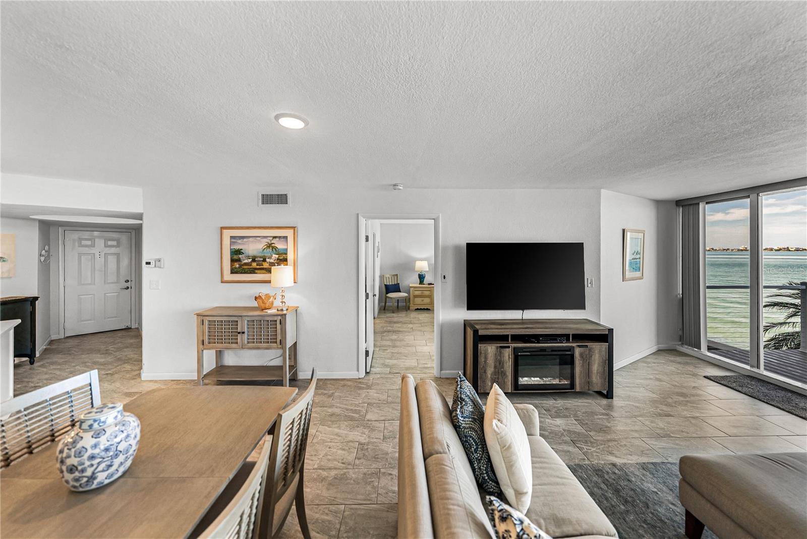 View from Living Room/Dining area