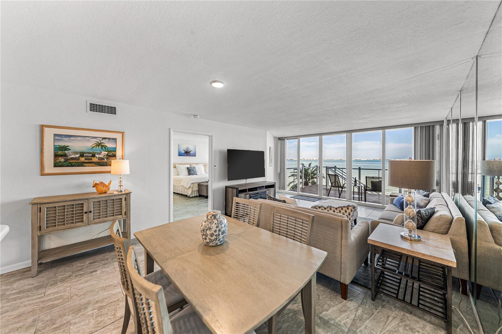 Living Room / Dining area view