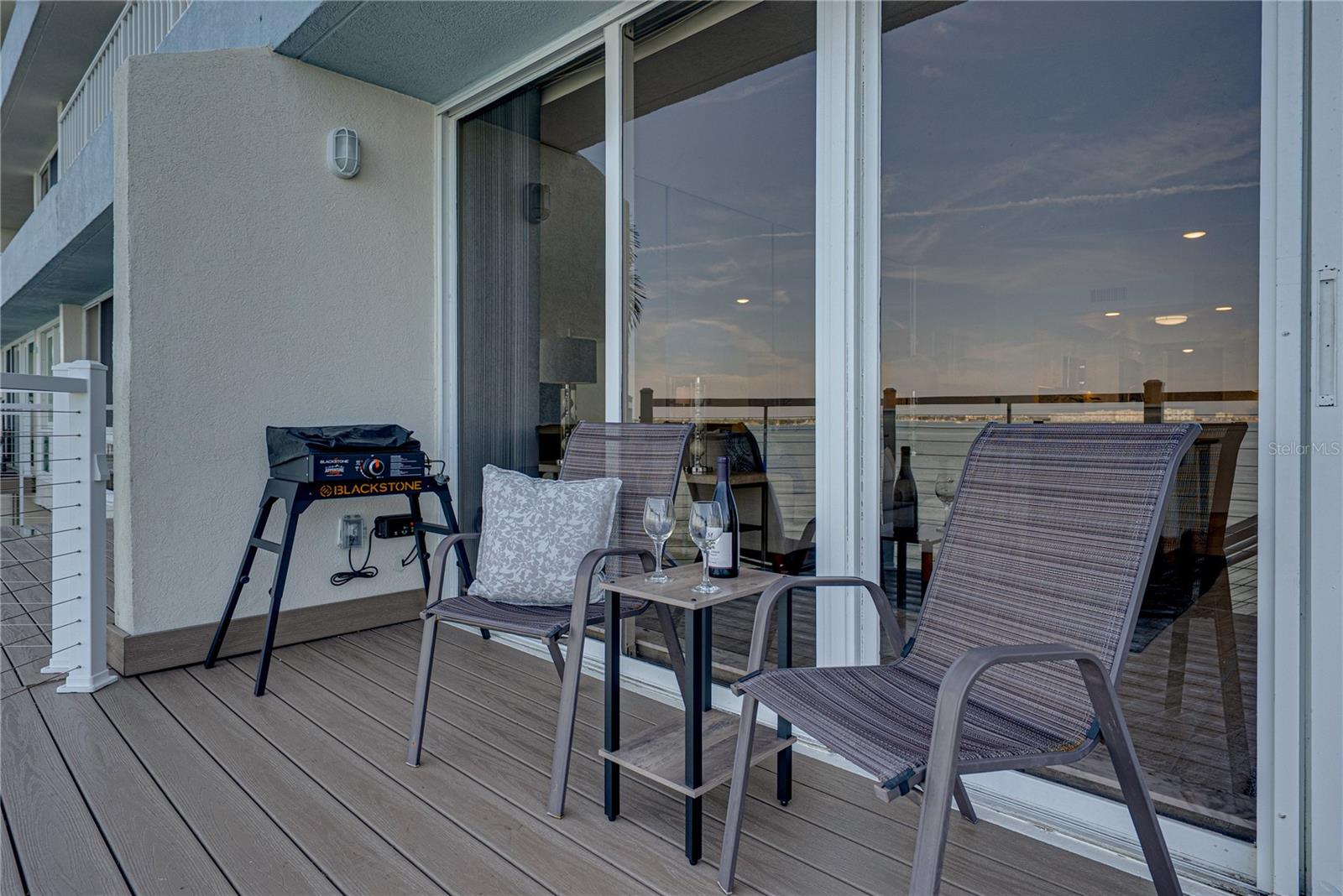 Rear Deck access to Living Room