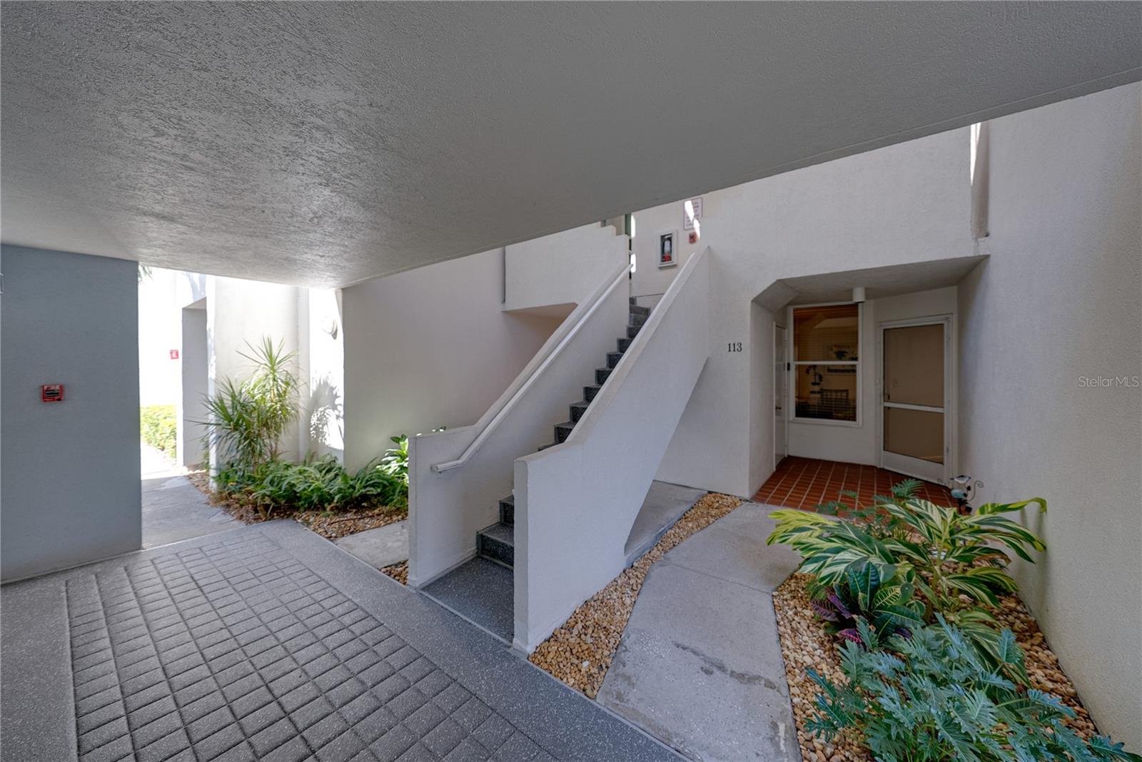 Area near front door entrance