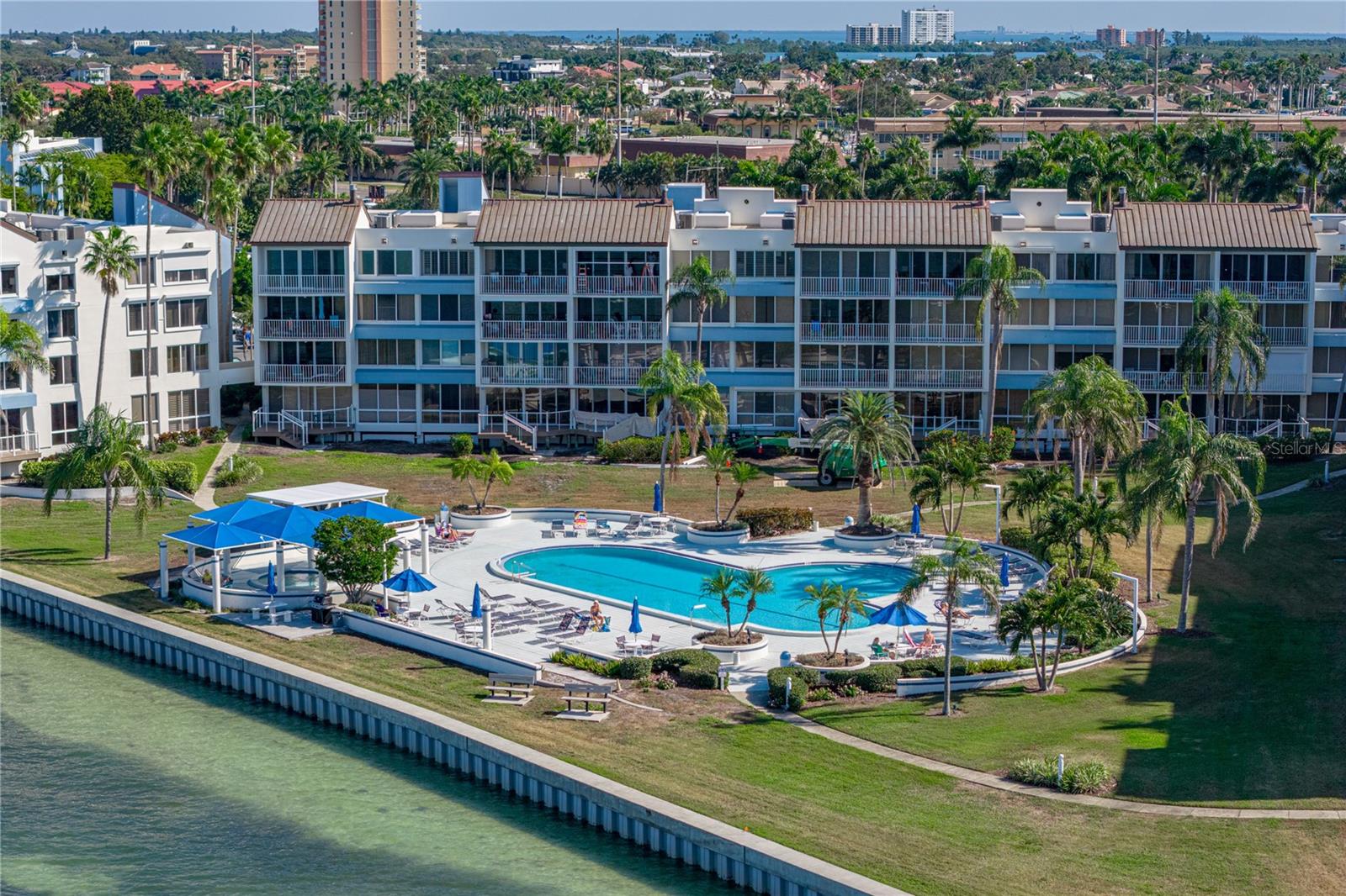 Community Pool.. Unit is the next building to the right (not present in photo)