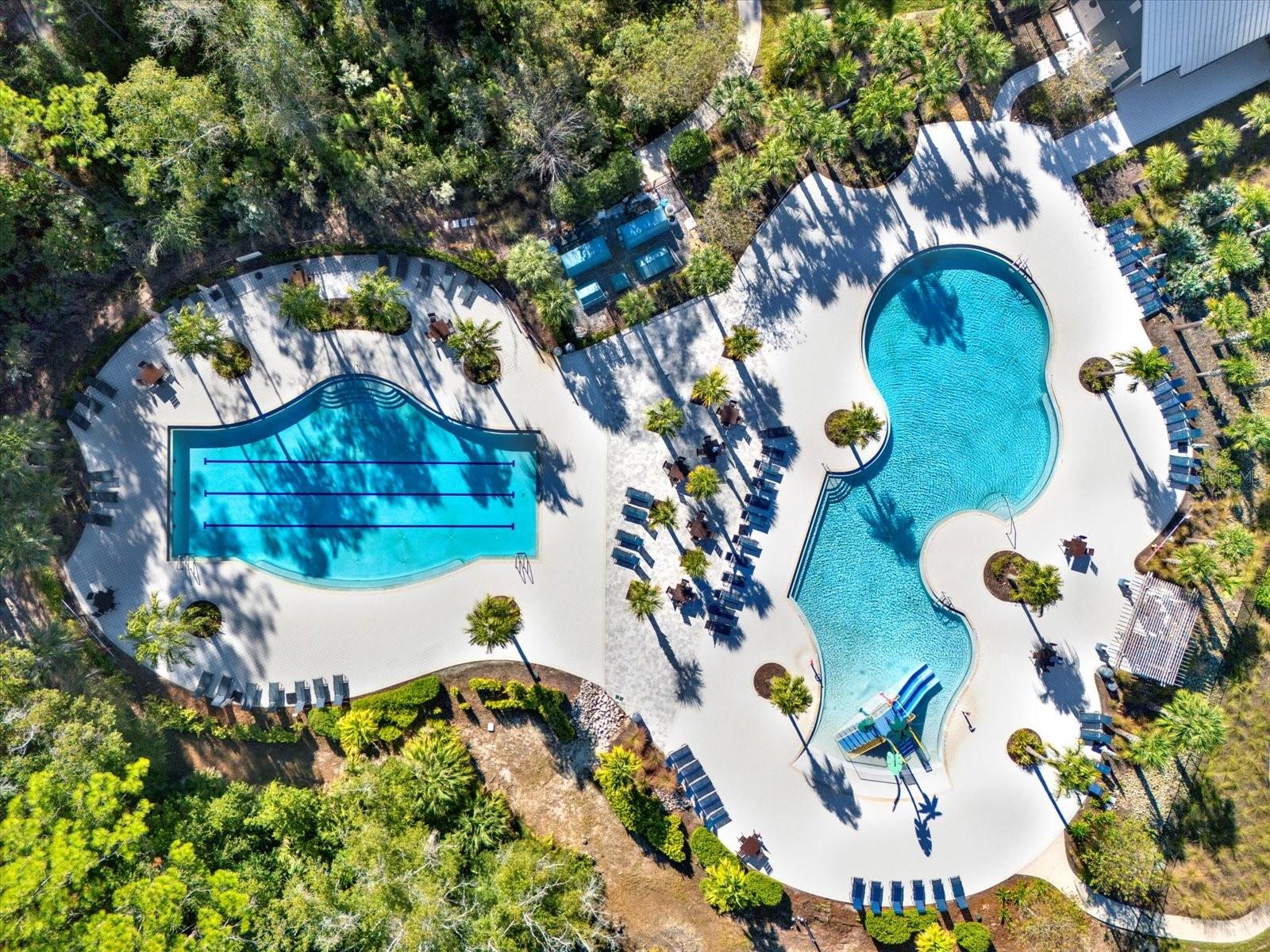 Two of the Three Bexley Community Pools