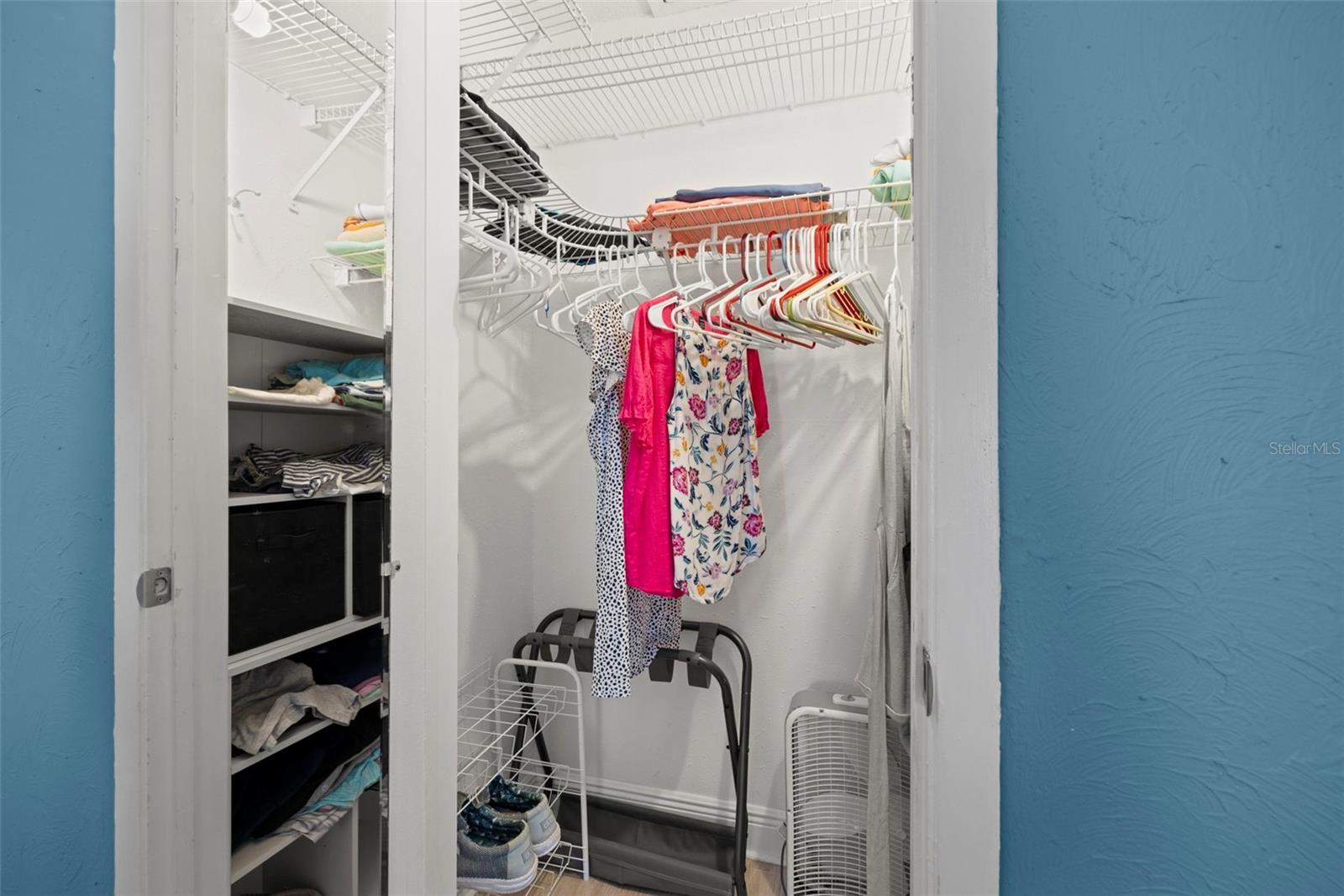 Primary built-in closet