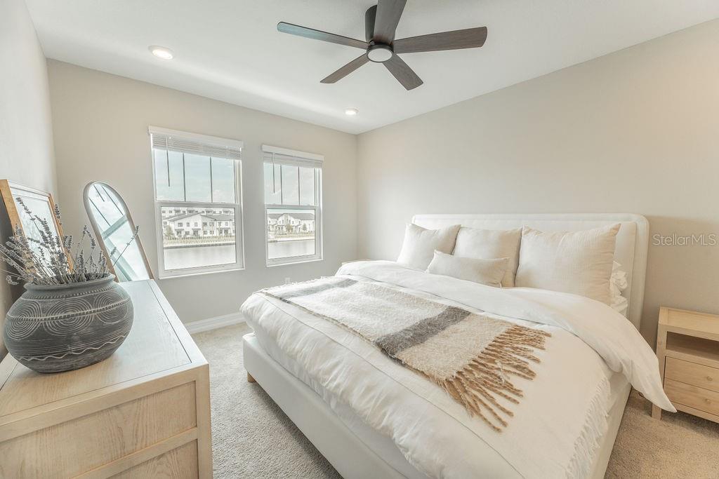 The owner’s suite is located on the third floor and features its own private en-suite bathroom.