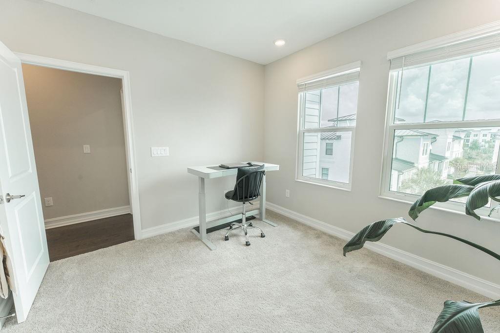 Bedroom three on the third floor.