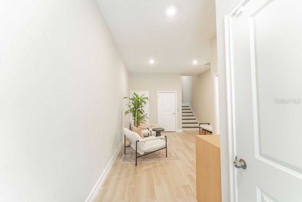 First floor entrance.