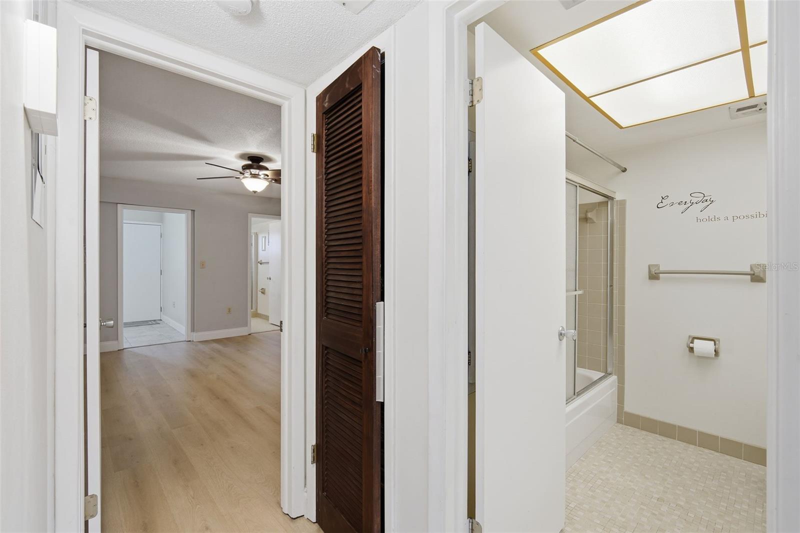 Primary Bedroom at Rear of Property