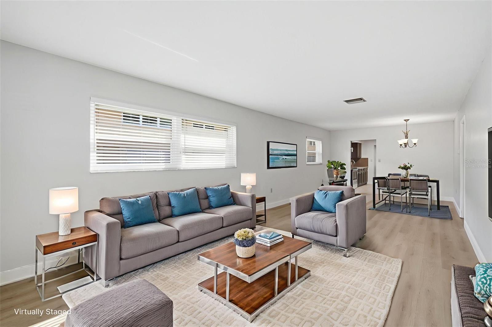 Living Room - Virtually Staged