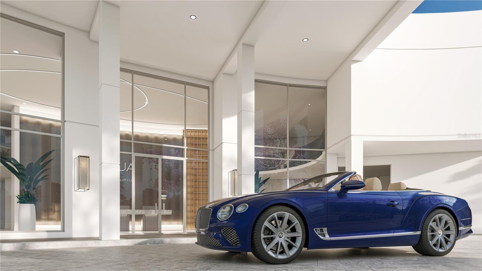 Entrance / Porte Cochere