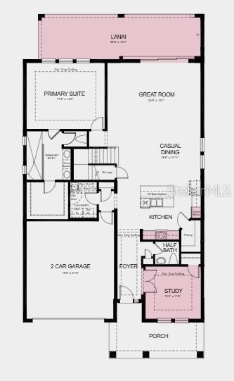 Additional highlights include: study, pocket sliding glass door to extended covered lanai, gourmet kitchen, pre-plumb for future laundry sink, outdoor kitchen rough-in plumbing for future outdoor kitchen.