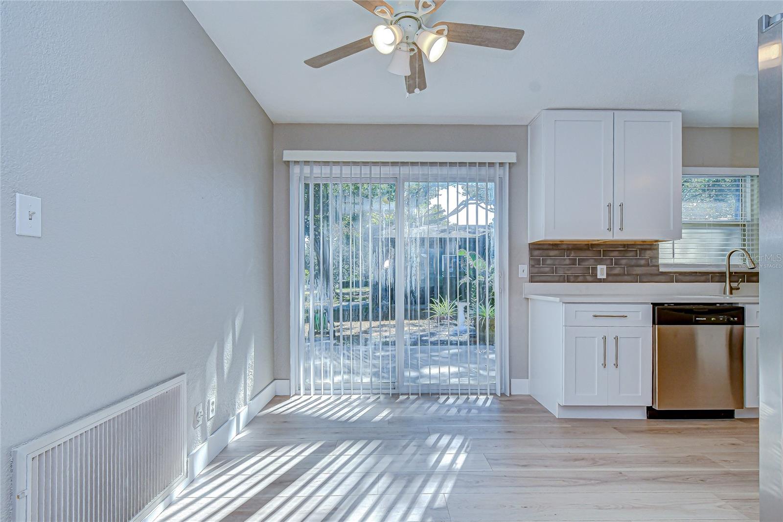 Virtually Staged Main Bedroom