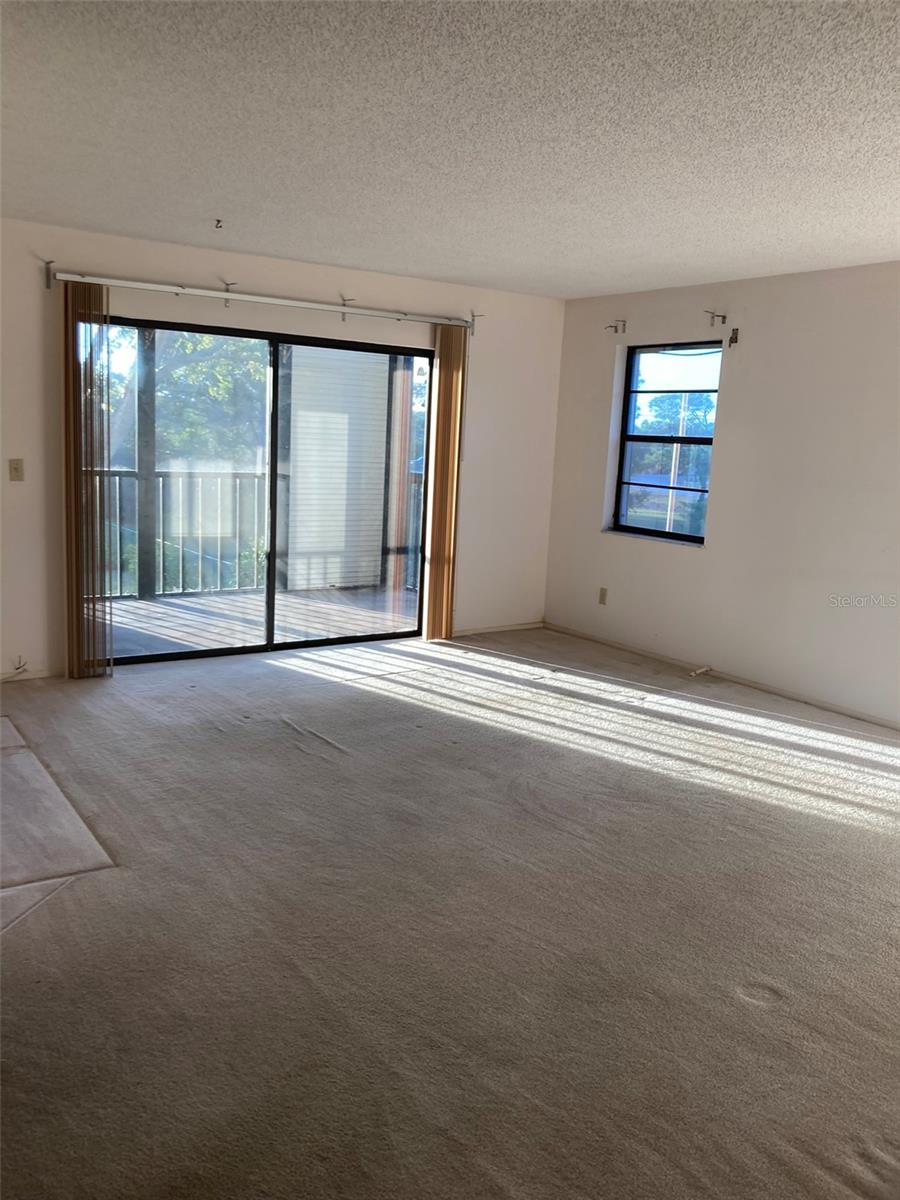 Living room with balcony access