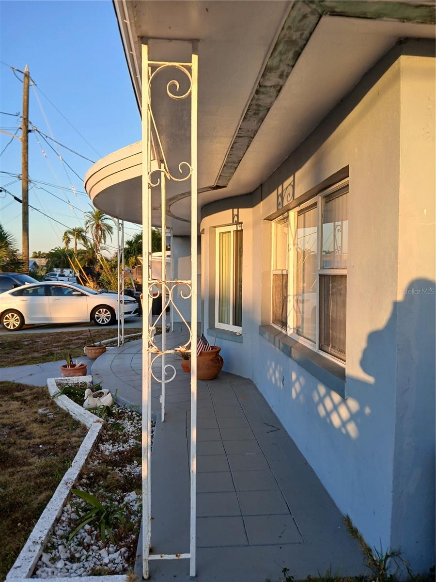 Front Porch Side View