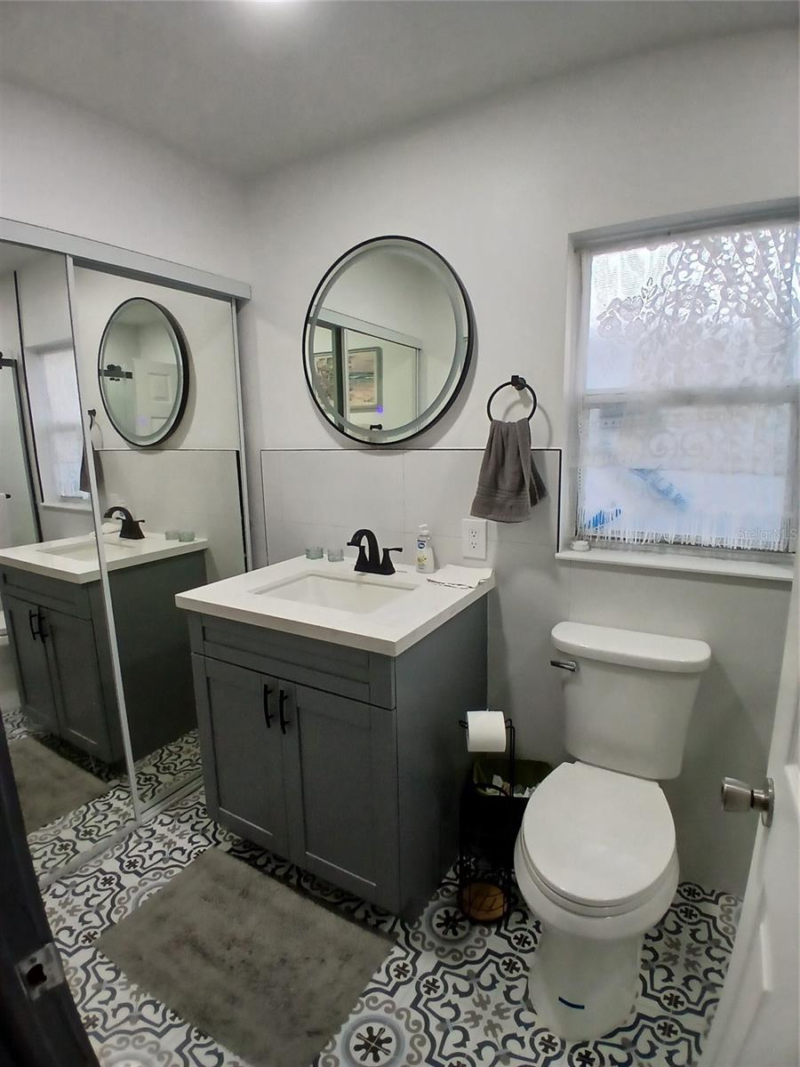Fully remodeled bathroom