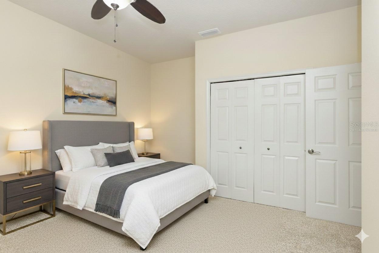 Bedroom 2 virtually staged