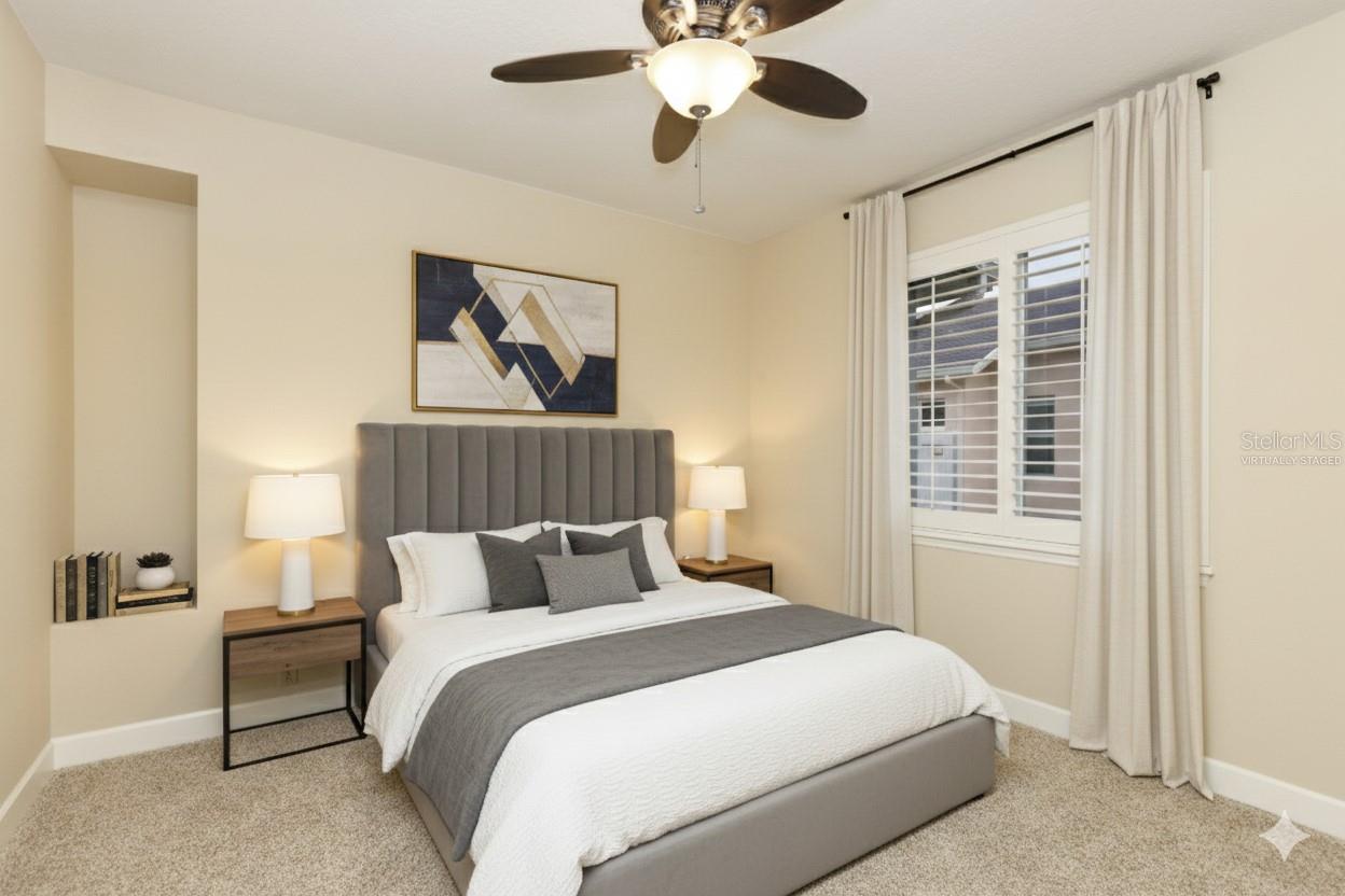 Bedroom 4 virtually staged