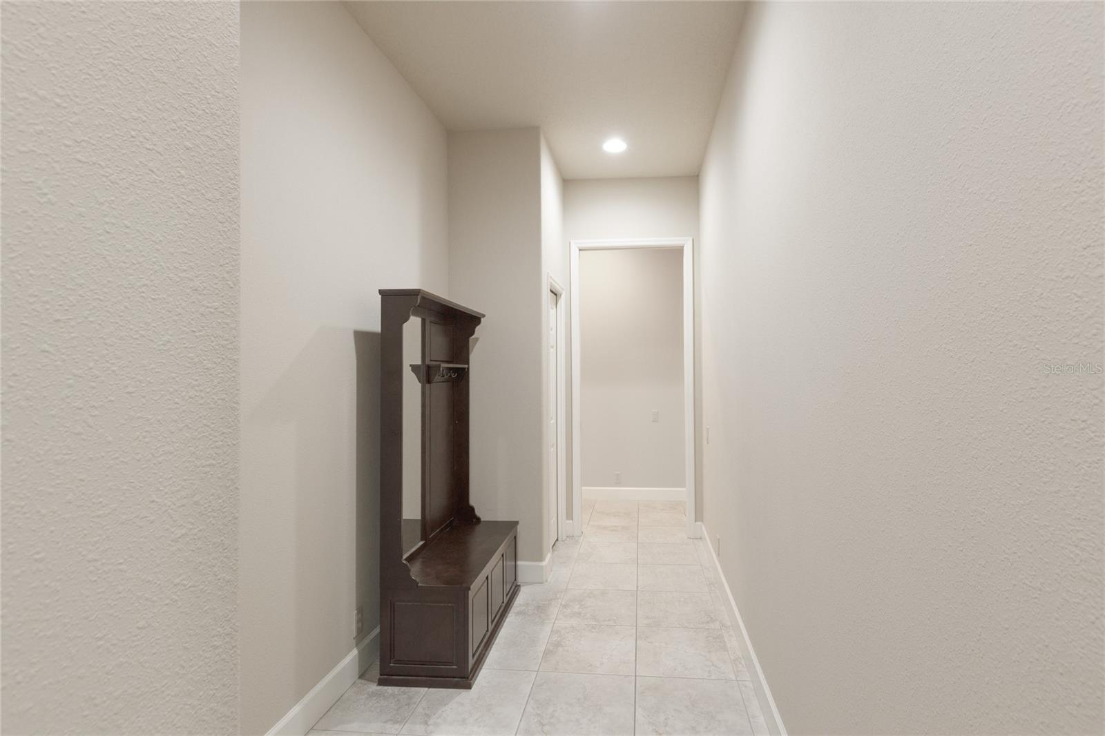 Mud Room entry from 3 Car Garage