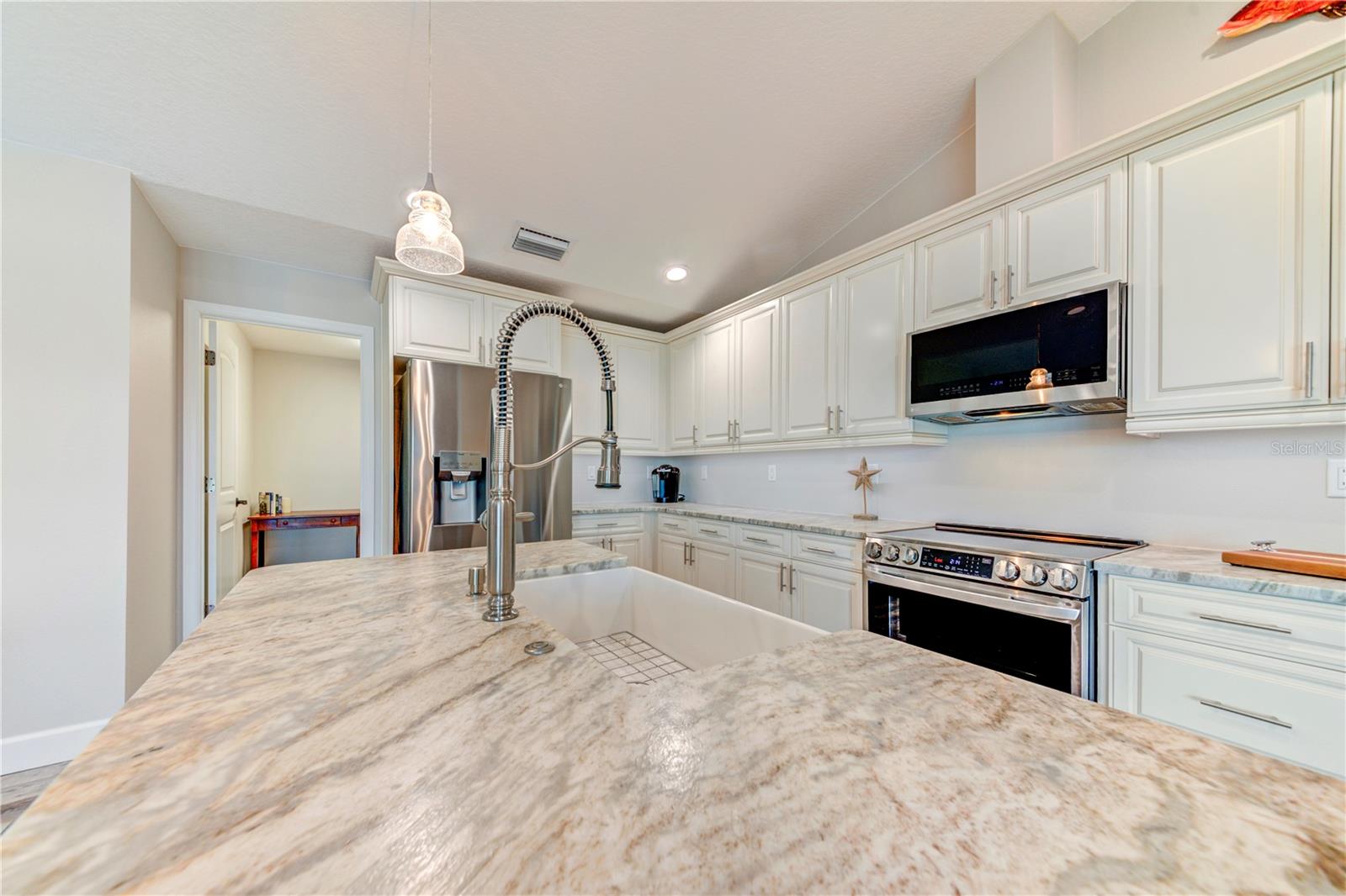 Leathered Granite Counters