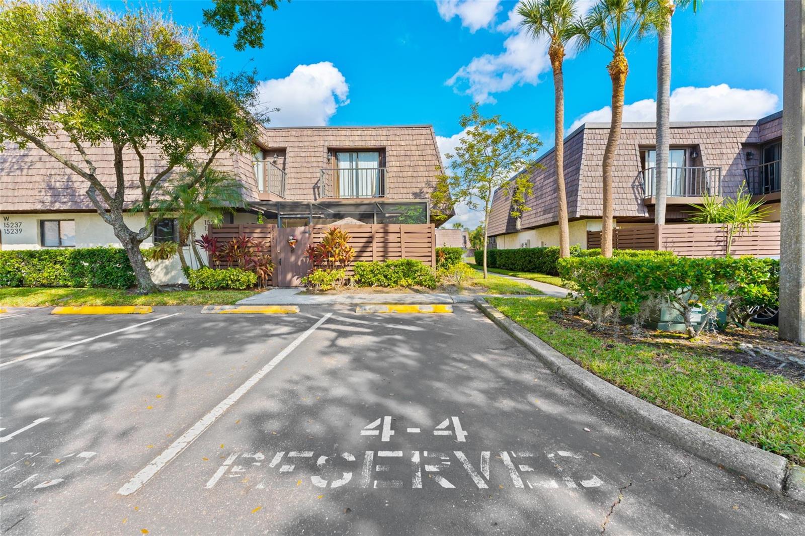 Parking spot right in front of your building