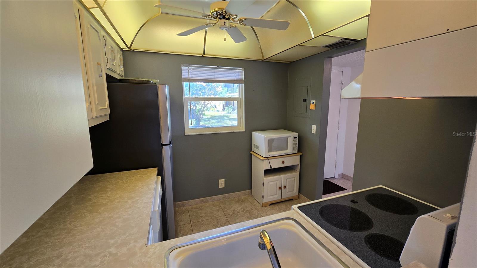 Another view of the kitchen