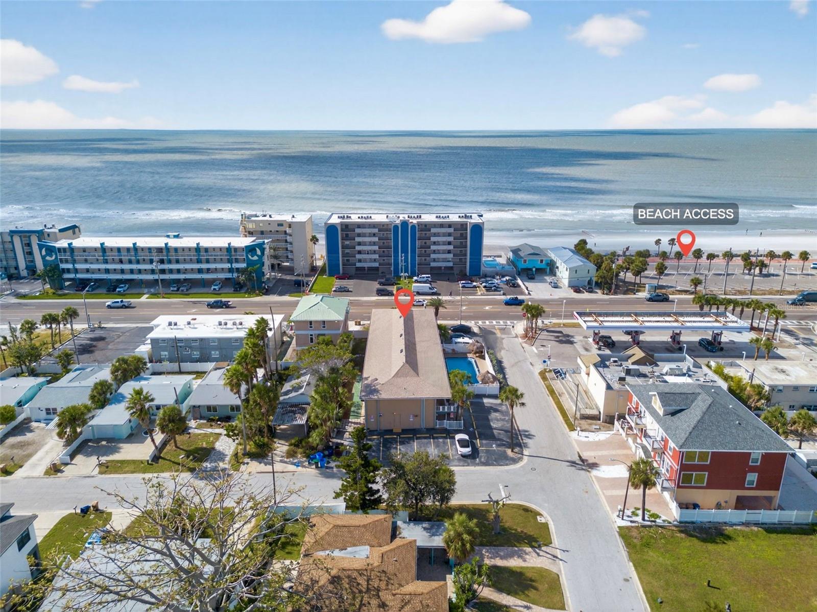 Just Steps from Restaurants & Entertainment and Beach Access