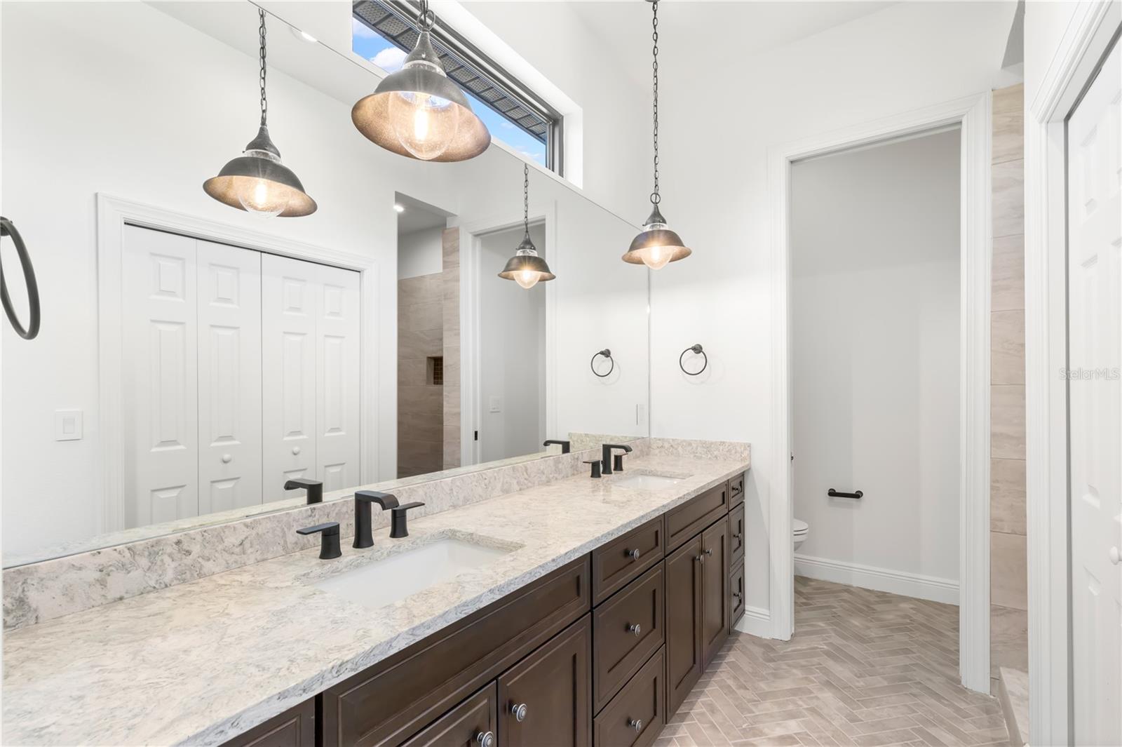 A previously completed home for illustration purposes only