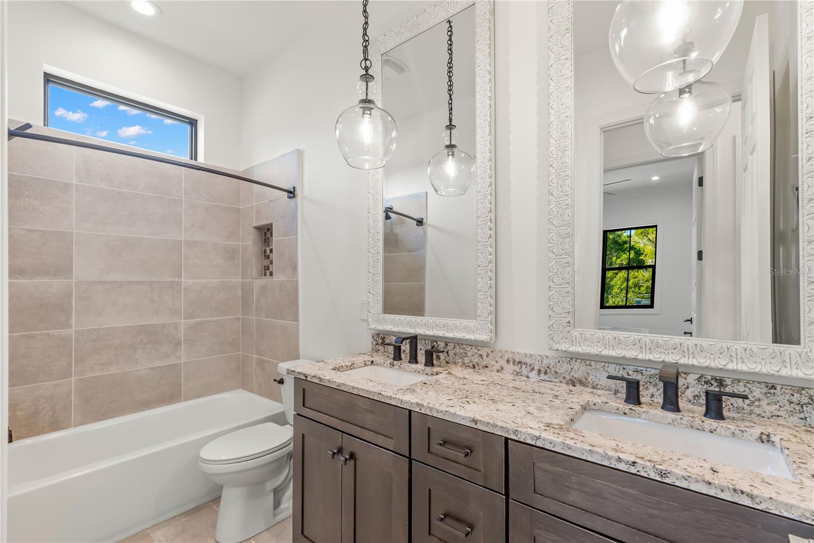 A previously completed home for illustration purposes only