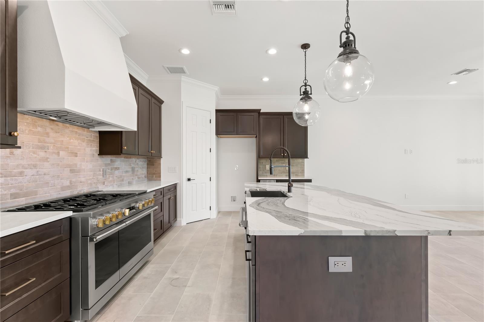 A previously completed home for illustration purposes only