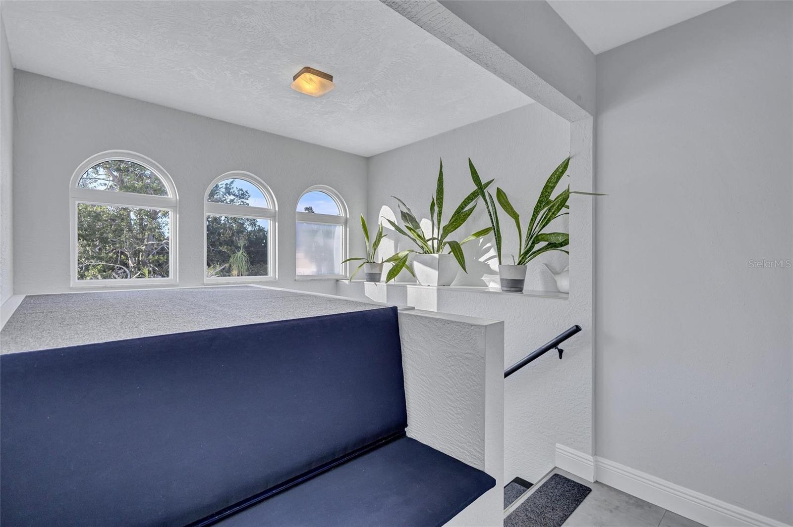 Little Bench Seating outside of the Primary