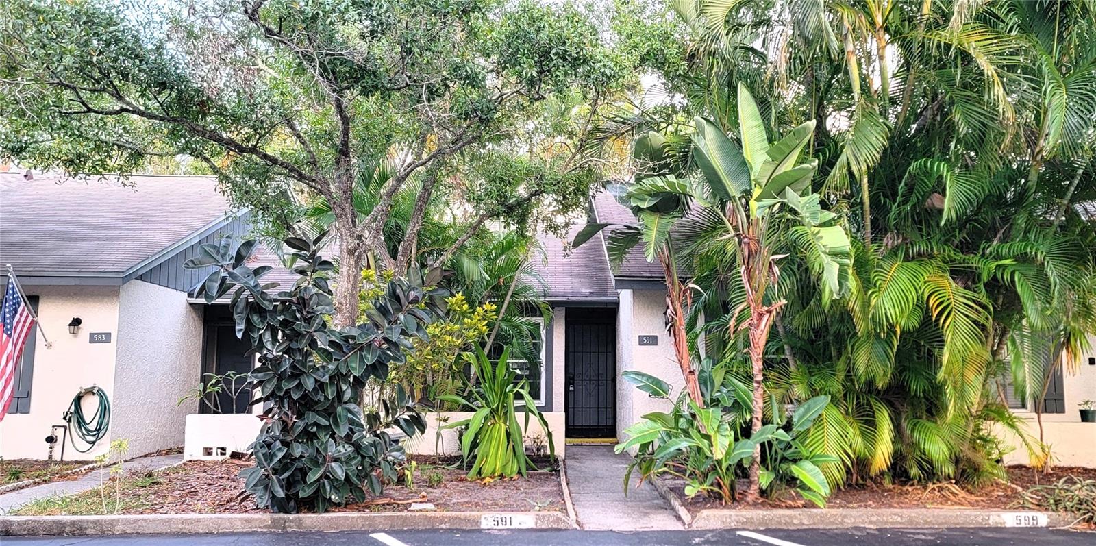 Convenient parking right in front of the home!