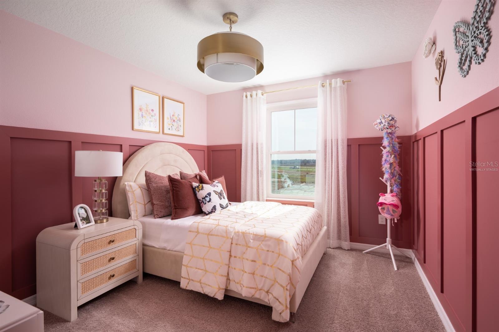 virtually staged/model home