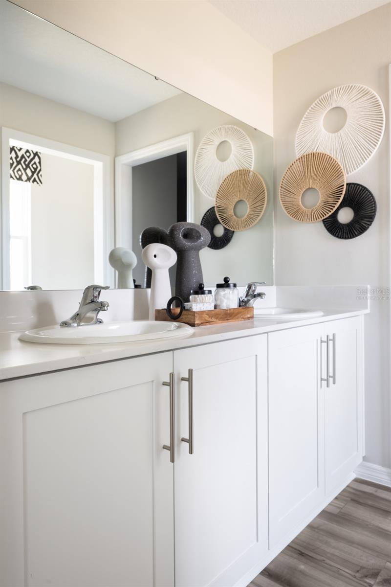 virtually staged/model home