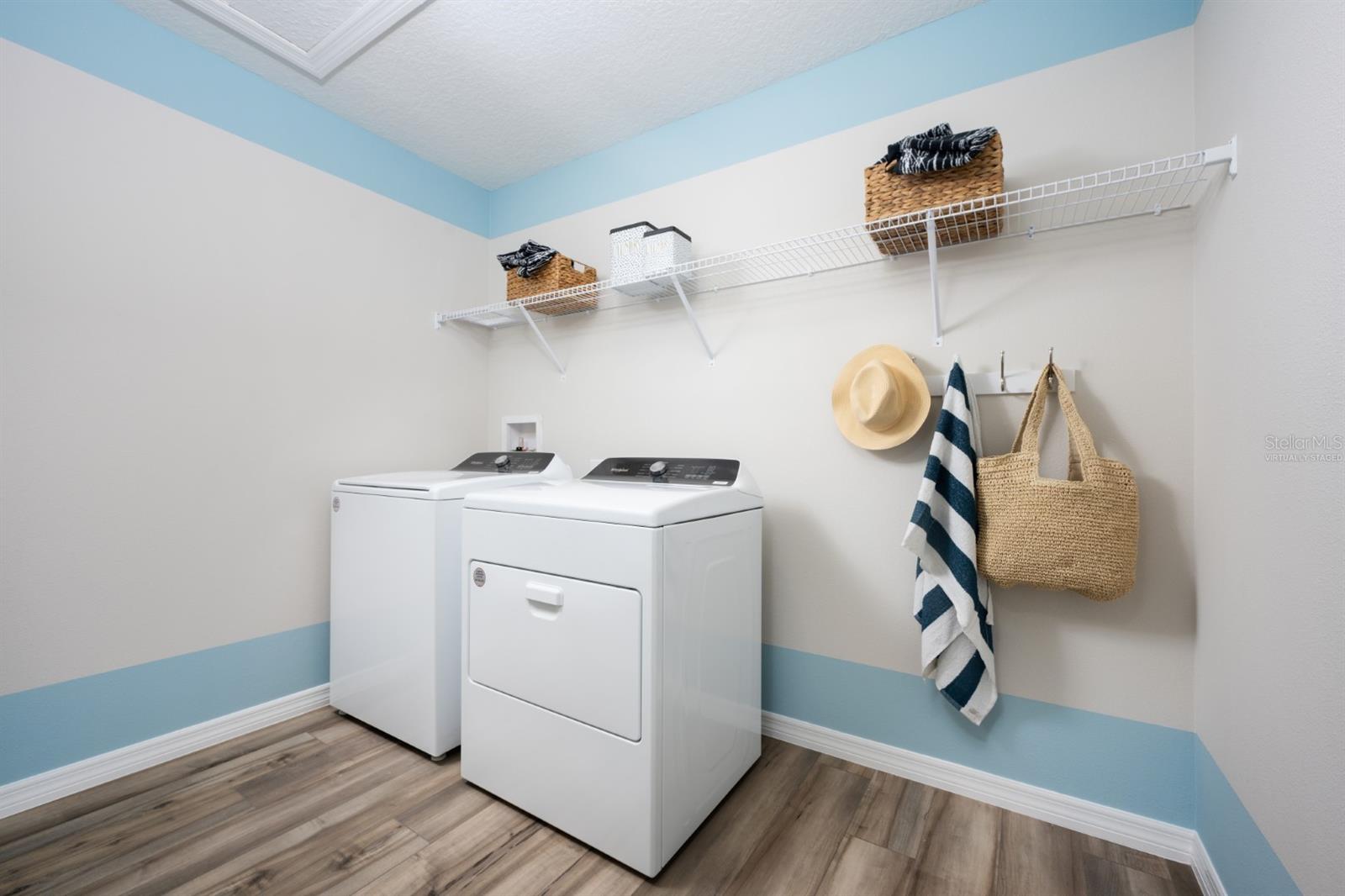 virtually staged/model home