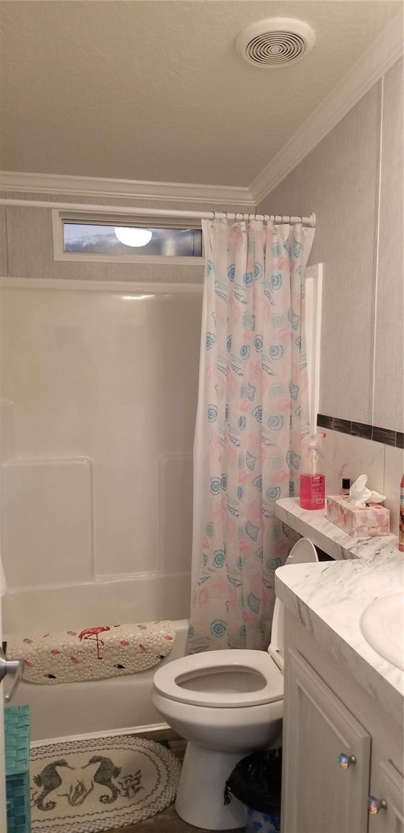 Second Bathroom with shower and tub