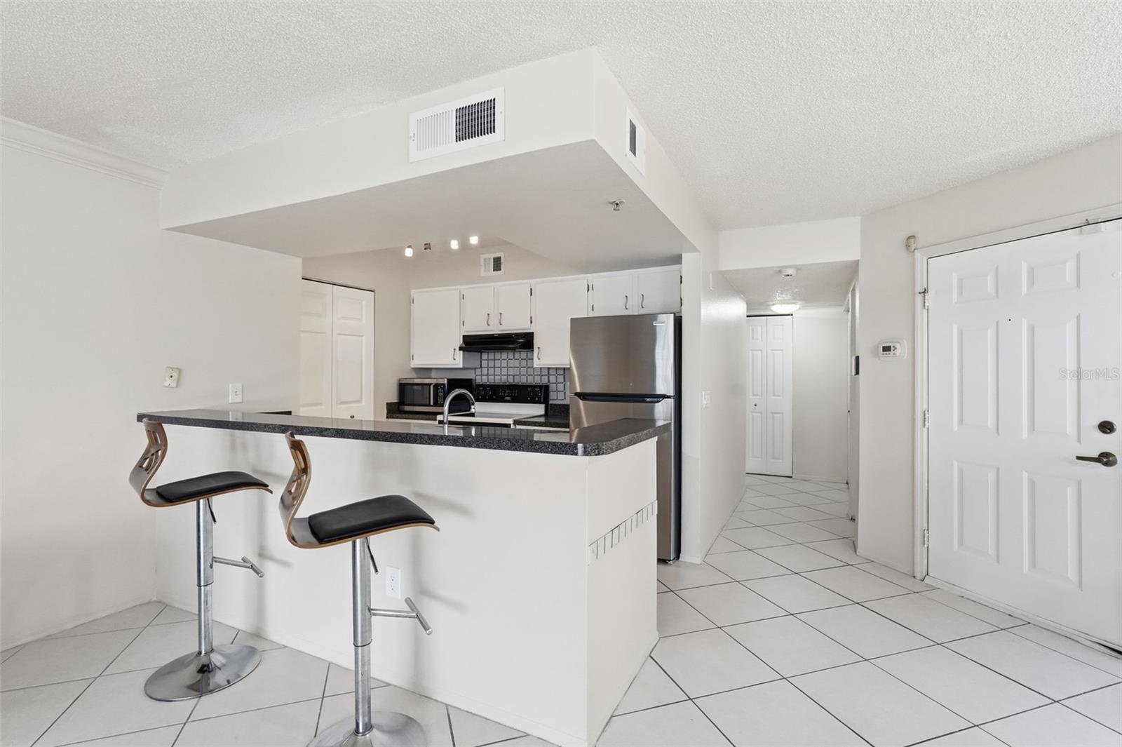 Bar Seating in Kitchen