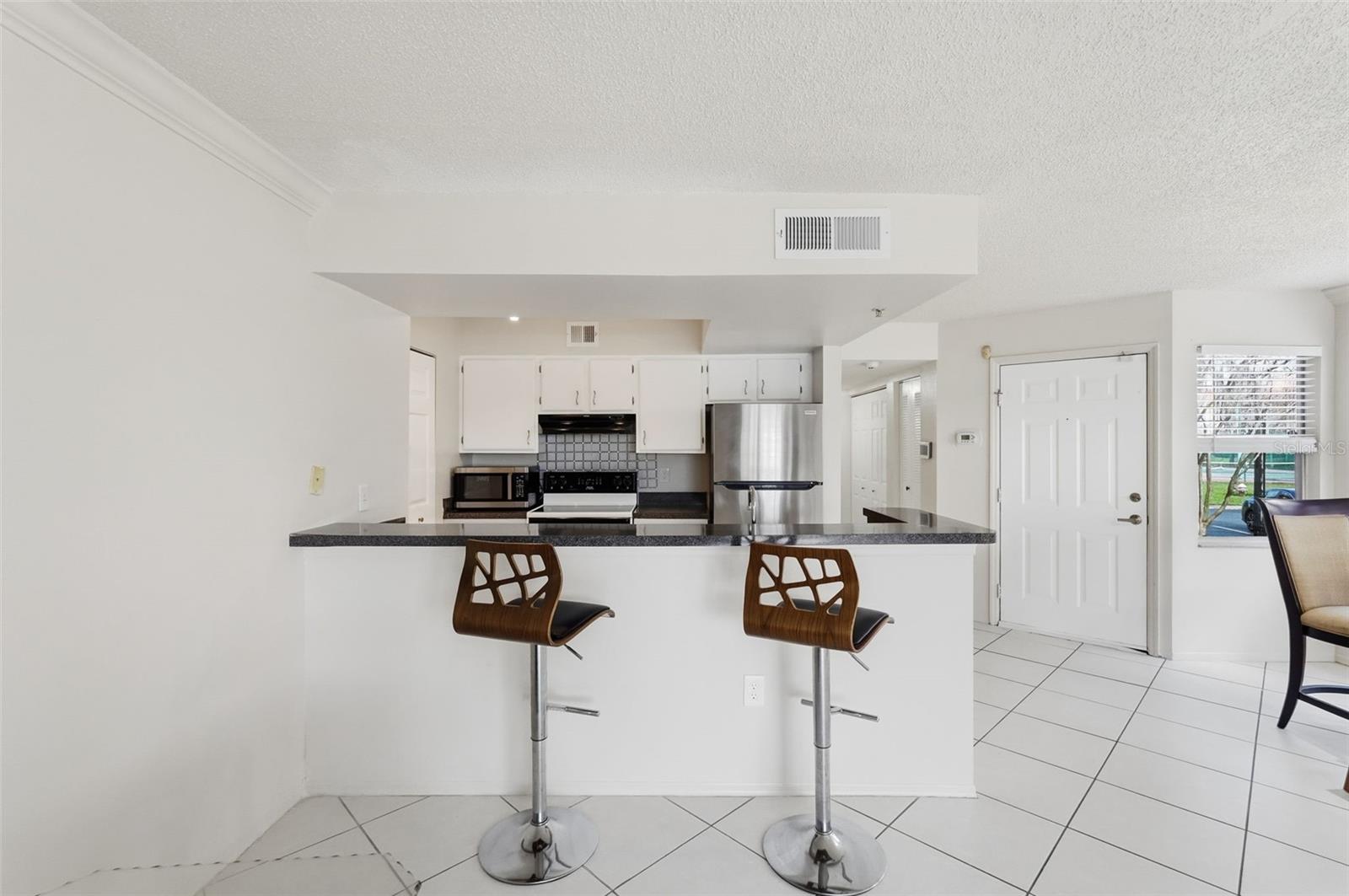 Bar Seating in Kitchen