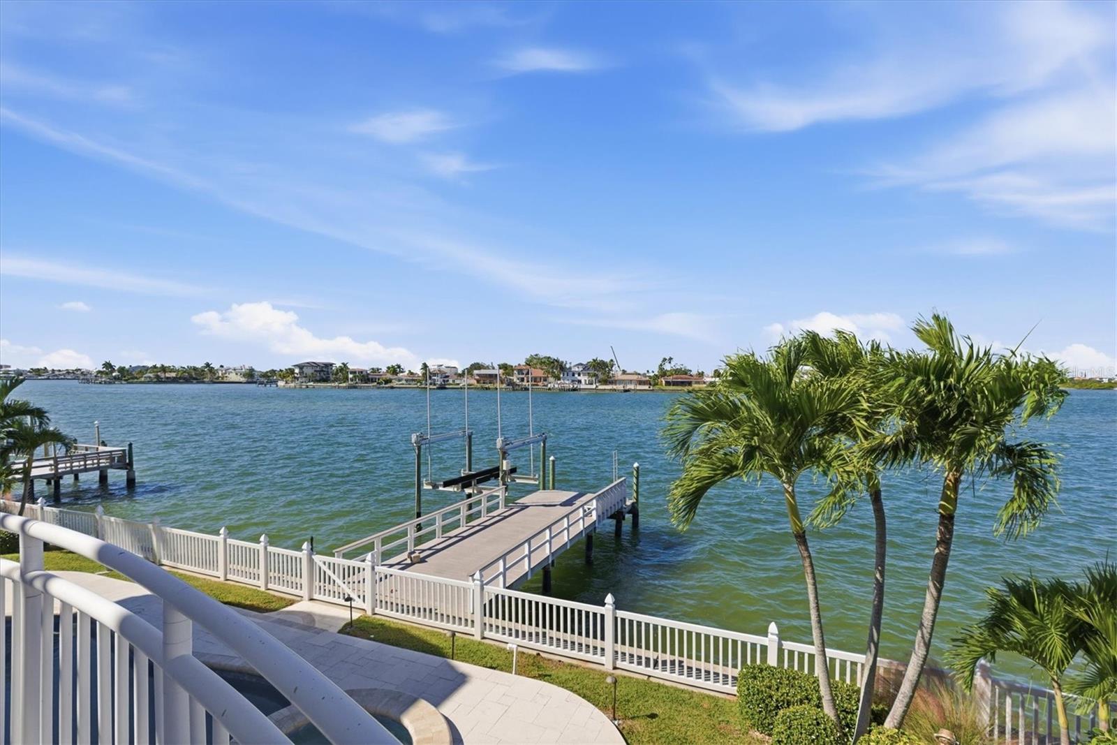 View from main balcony