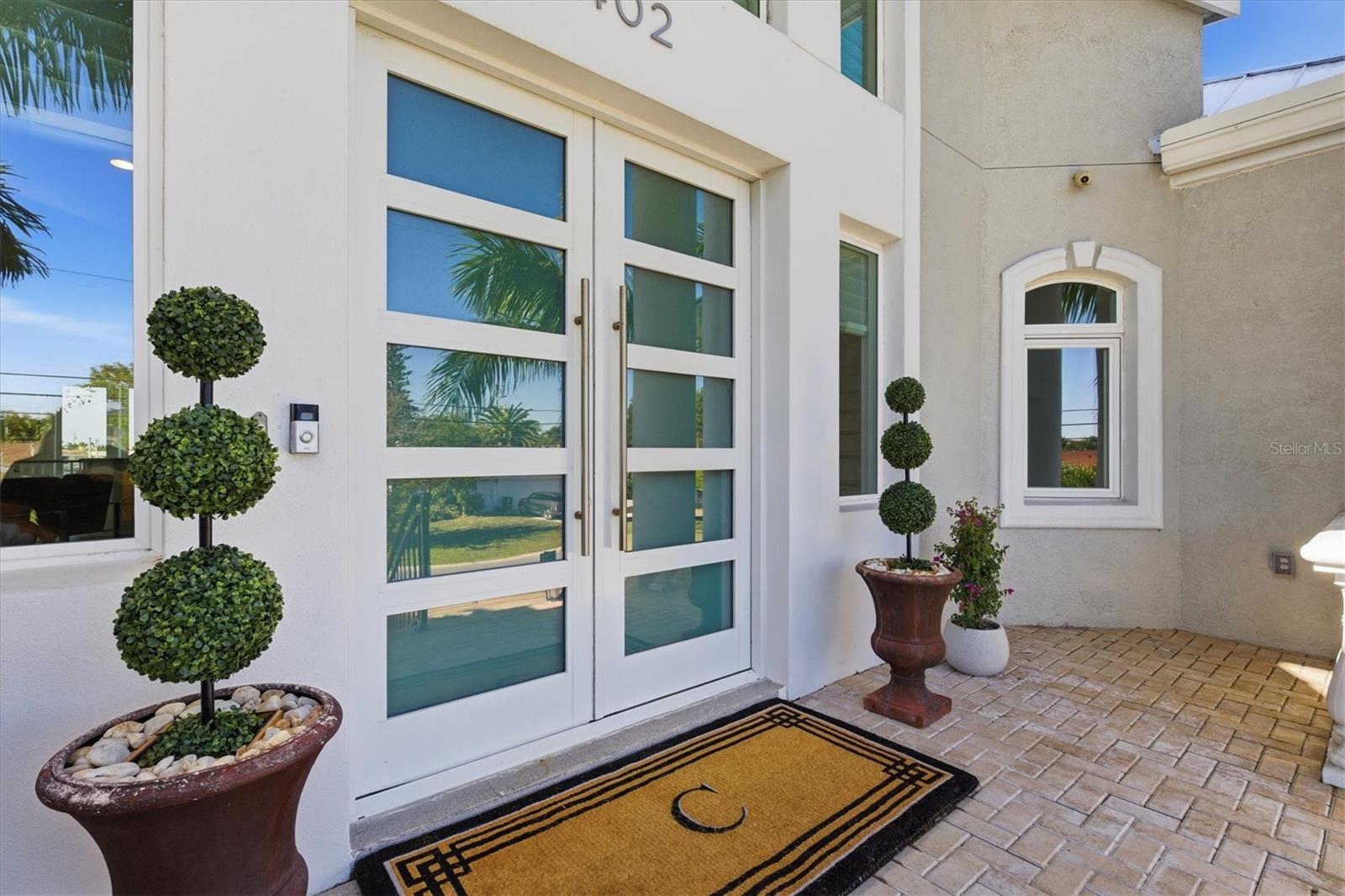 Front door and entry