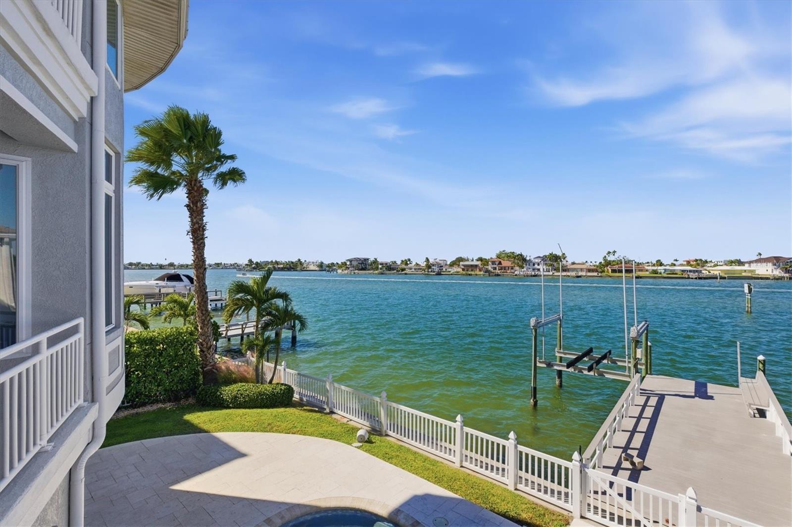 View from main balcony WSW