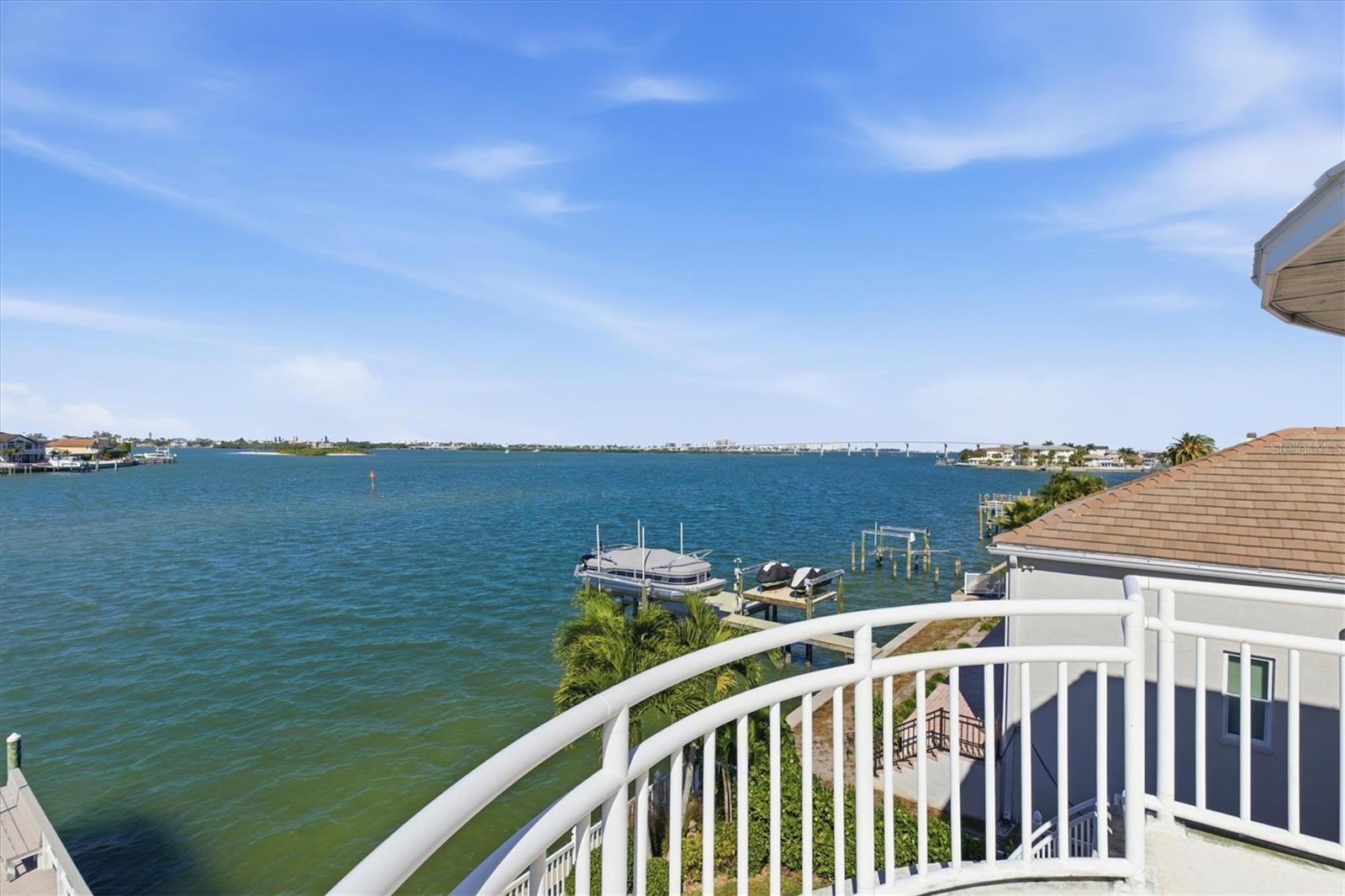 Upstairs balcony view
