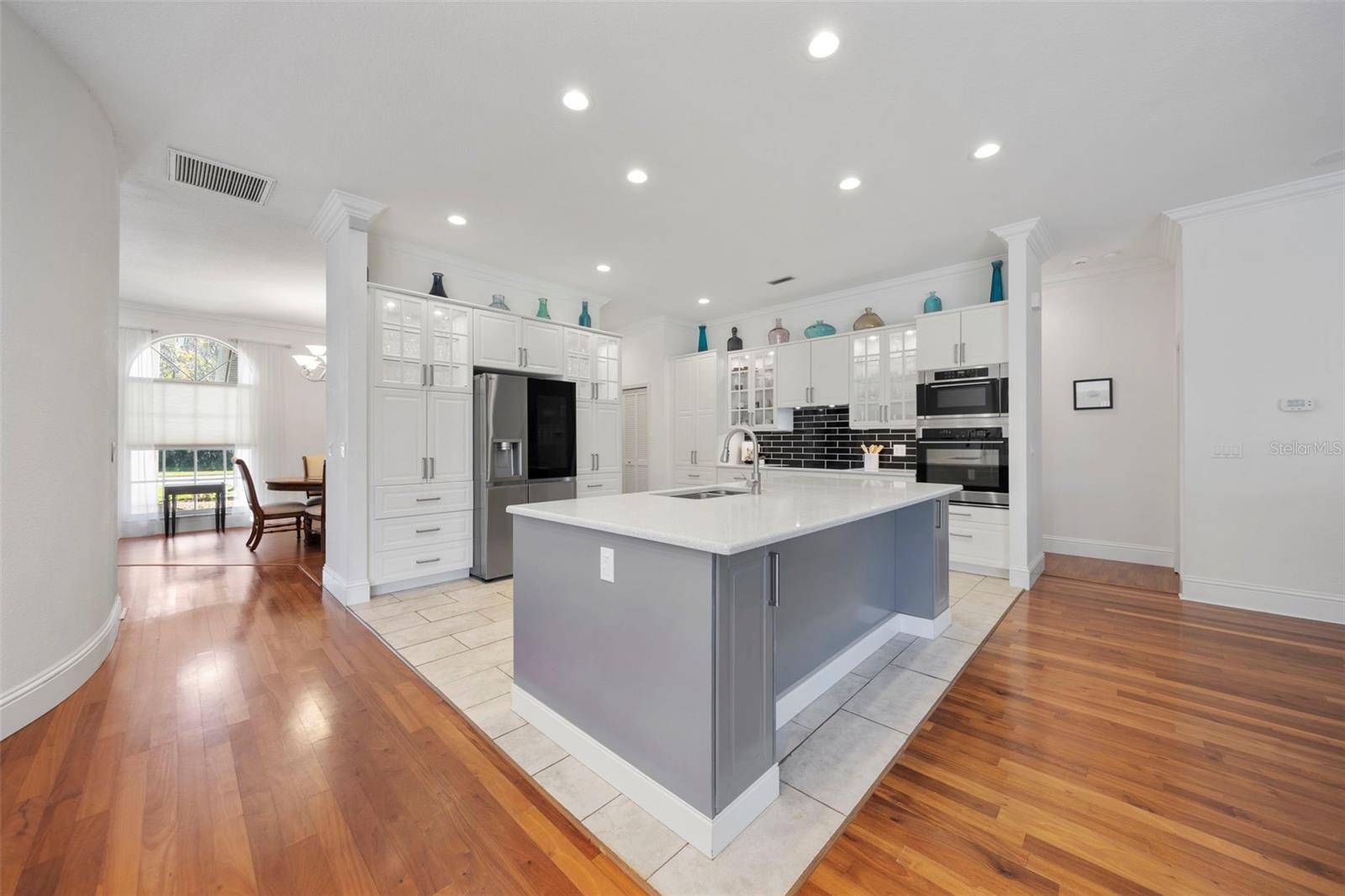 Spacious Kitchen-ample cabinets