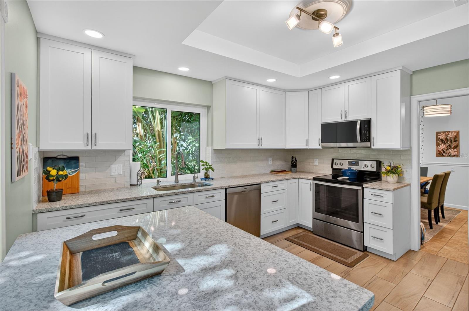 Beautiful updated kitchen.