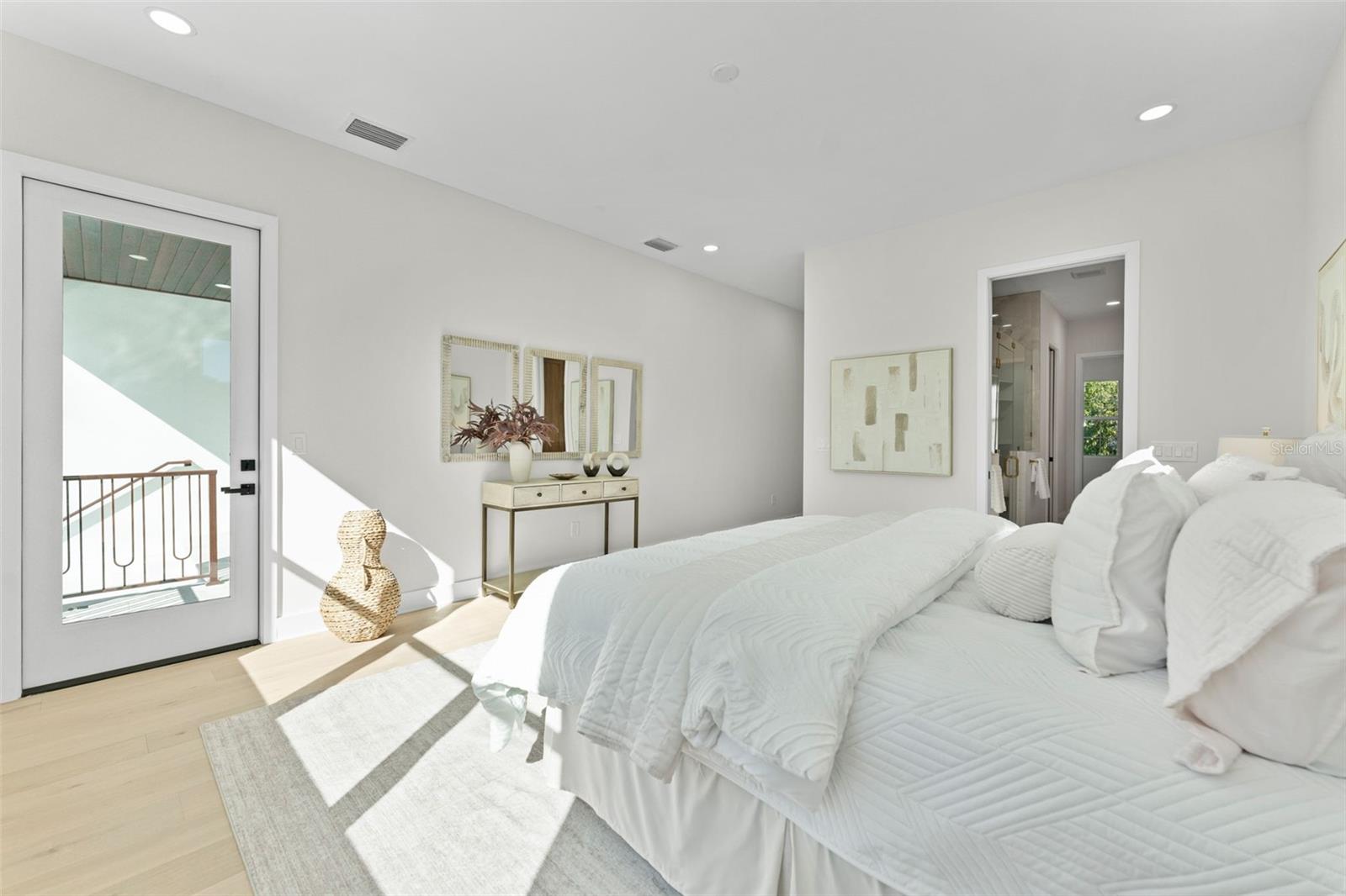 Primary Bedroom with Backyard Access