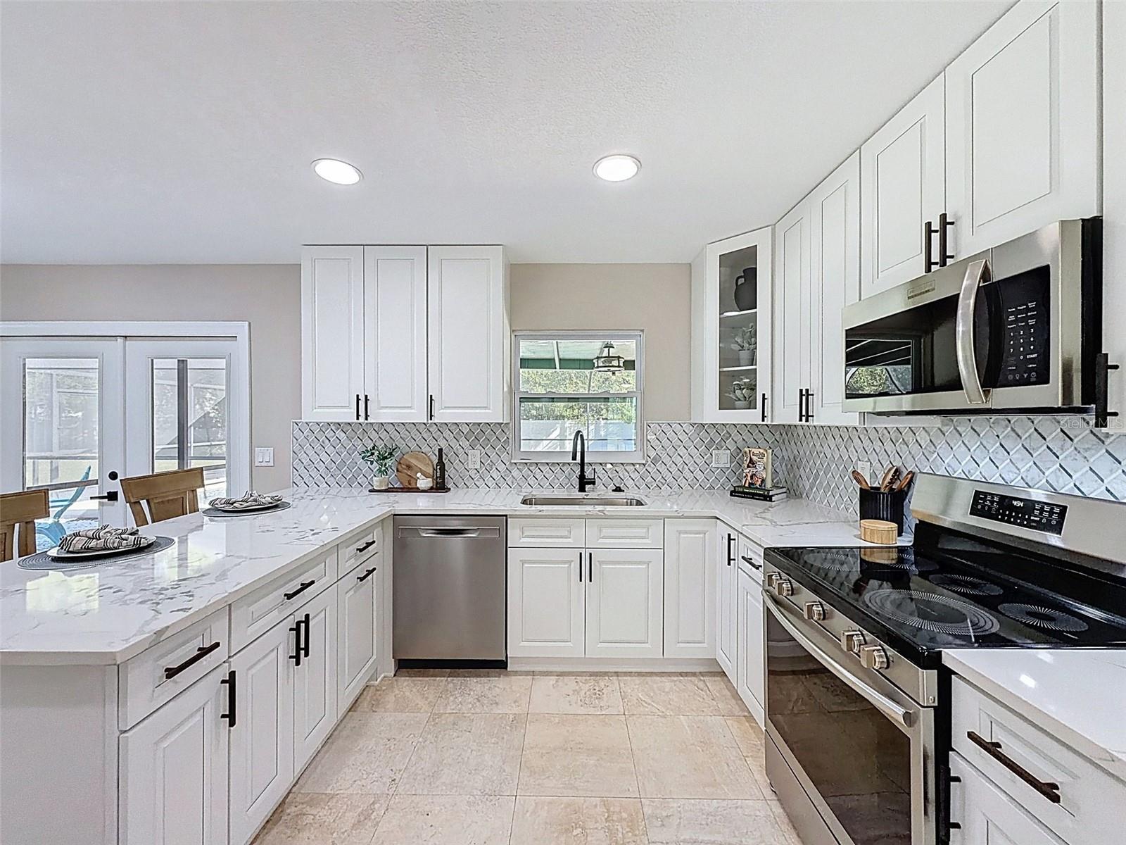 Spacious recently remodeled kitchen - everything is NEW.