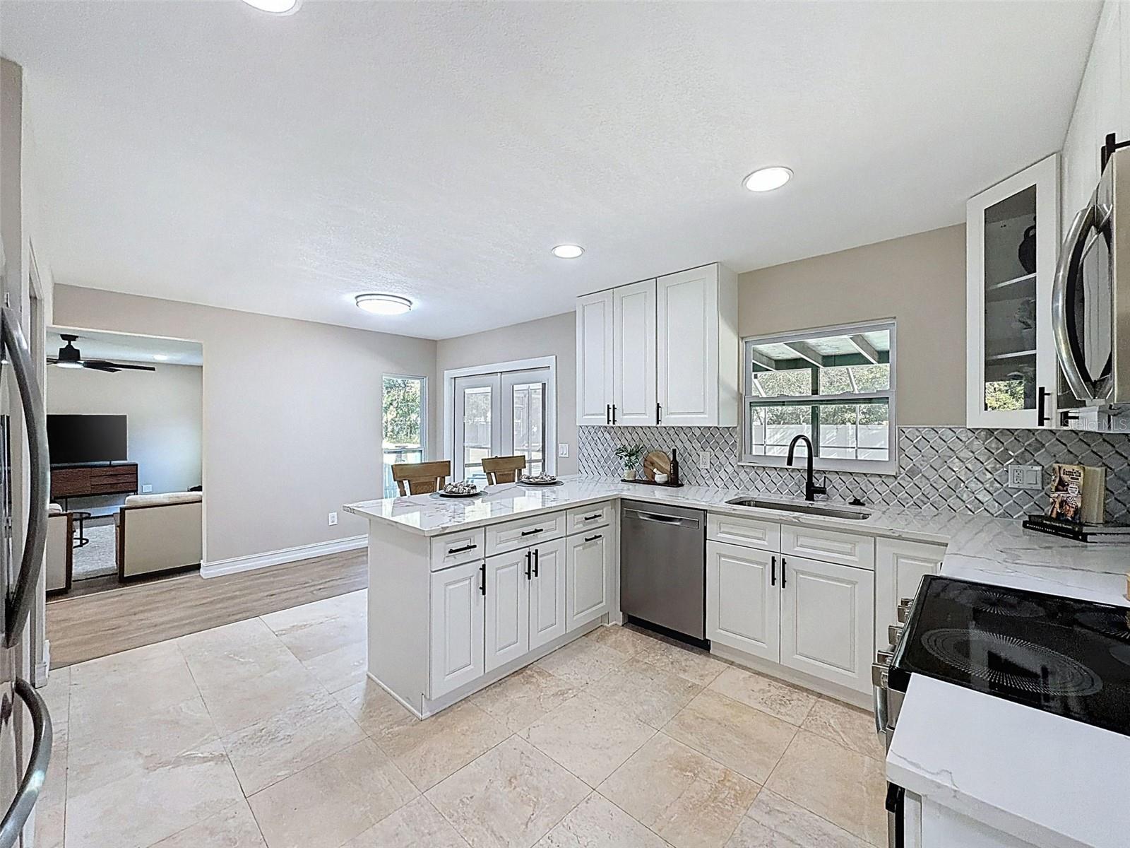 Spacious recently remodeled kitchen - everything is NEW.