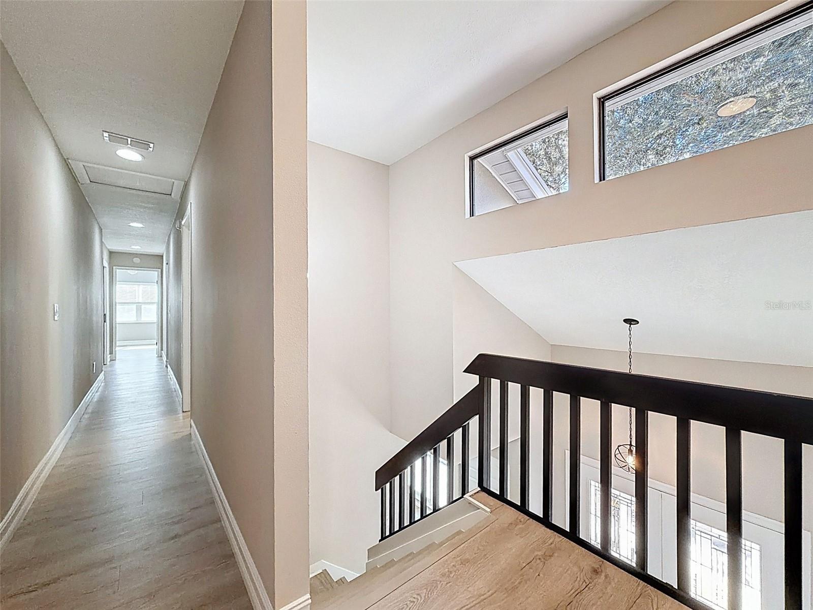 View from the master bedroom suite.