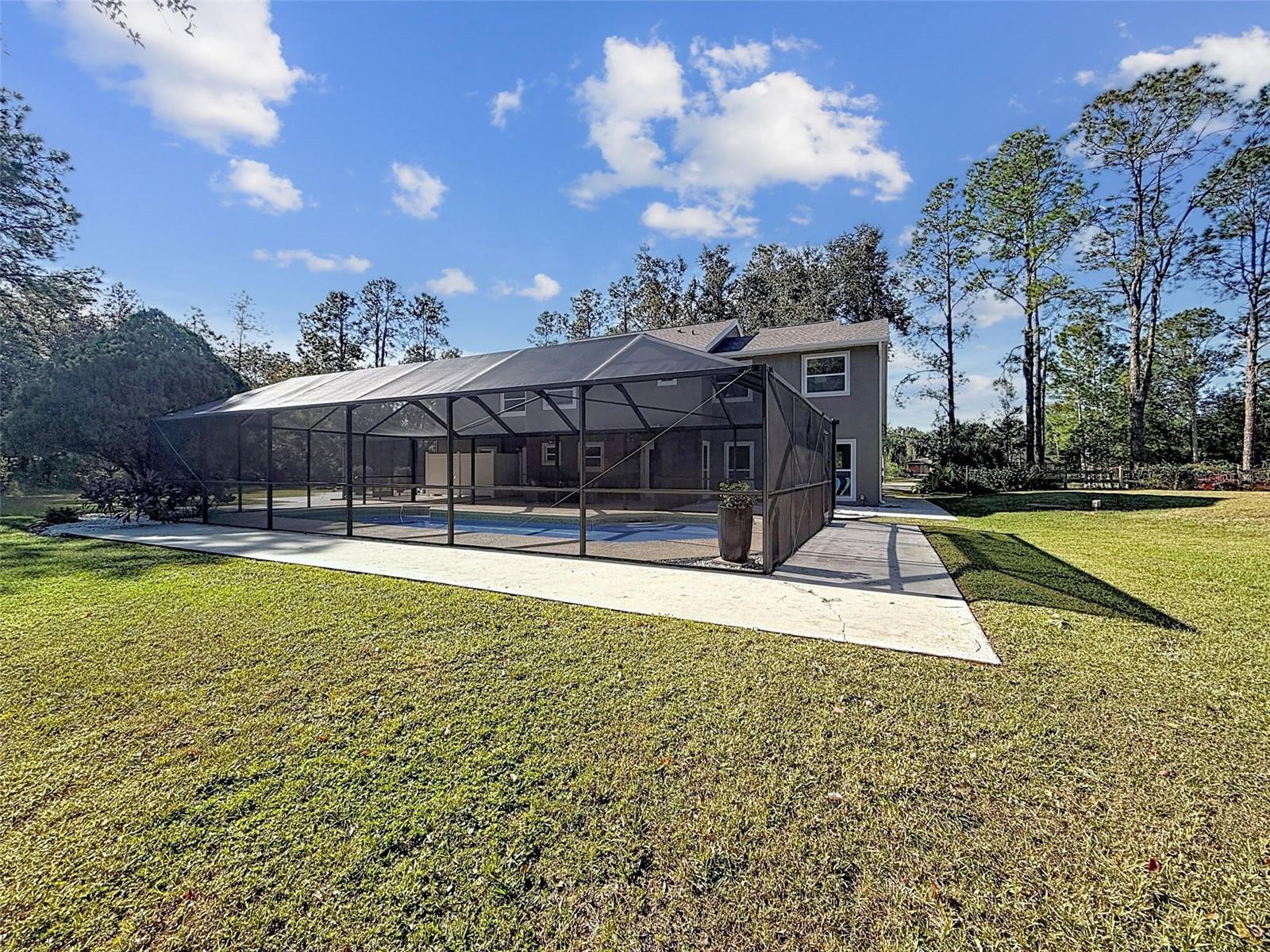 1.31 acres for gardening and play.